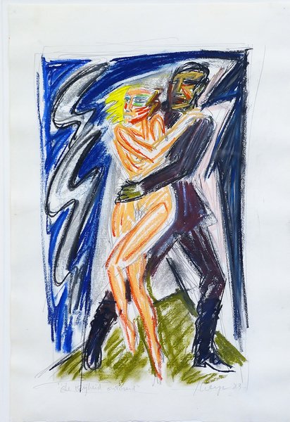 Yvan Theys 'De vrijheid ontvoerd 2', 1983, 48 x 35 cm.JPG